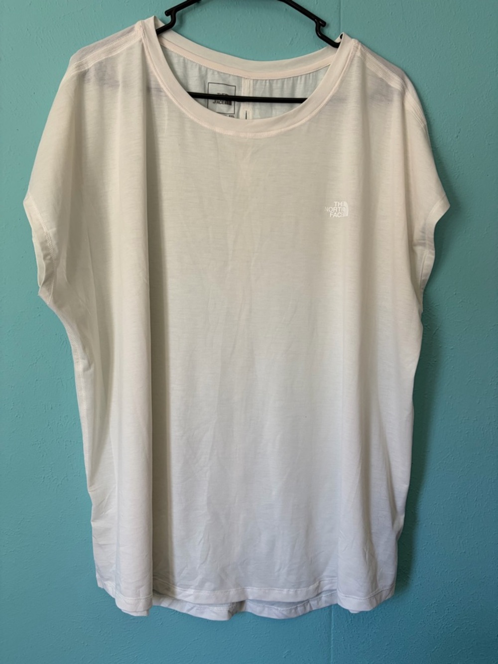 The North Face Women's White Crew Neck Short Sleeve Tee